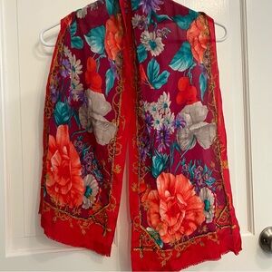 Vintage Oscar de la Renta scarf